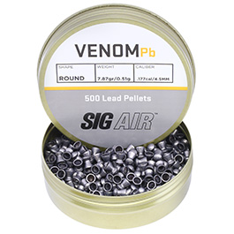 Sig Air Diabolo Venom Kal. 4,5 mm Rundkopf 0,51 g 500er Dose