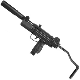 IWI Mini Uzi Luftpistole Kal. 4,5 mm Diabolo mit Klappschaft schwarz