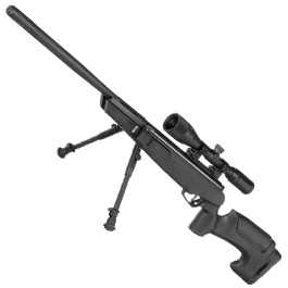 Stoeger Luftgewehr ATAC II Combo 5,5 mm schwarz mit Zweibein und Zielfernrohr 3-9x40 AO Mil-Dot Bild 1 xxx: