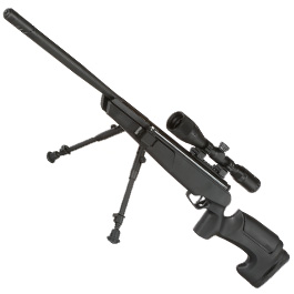 Stoeger Luftgewehr ATAC II Combo 4,5 mm schwarz mit Zweibein und Zielfernrohr 3-9x40 AO Mil-Dot Bild 1 xxx: