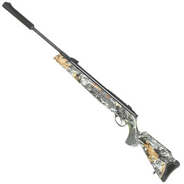 Hatsan 125 Sniper Knicklauf Luftgewehr Kal. 4,5 mm Diabolo Mossy Oak Camo inkl. Zweibein und Tragegurt