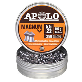 Apolo Diabolos Magnum Kal. 5,5 mm Spitzkopf 250er Dose