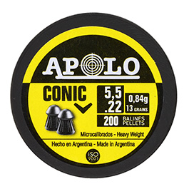 Apolo Diabolo Conic Kal. 5,5 mm Spitzkopf 200er Dose Bild 3
