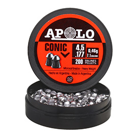 Apolo Diabolo Conic Kal. 4,5 mm Spitzkopf 200er Dose