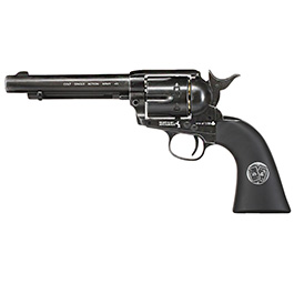Colt SAA 45 Double Aces Duel Set CO2 Revolver 4,5mm BB Antik-Finish inkl. Pokerkarten und Ladehülsen limitiert Bild 1 xxx: