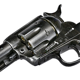Colt SAA 45 Double Aces Duel Set CO2 Revolver 4,5mm BB Antik-Finish inkl. Pokerkarten und Ladehülsen limitiert Bild 10
