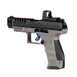 Walther PPQ M2 Q5 Match Combo CO2-Luftpistole Kal. 4,5mm Diabolo Blowback Metallschlitten schwarz/grau inkl. RedDot Bild 2