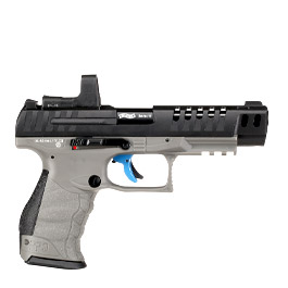 Walther PPQ M2 Q5 Match Combo CO2-Luftpistole Kal. 4,5mm Diabolo Blowback Metallschlitten schwarz/grau inkl. RedDot Bild 3