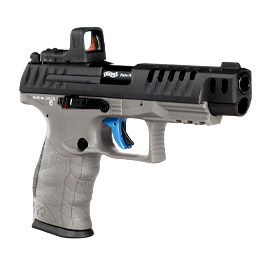 Walther PPQ M2 Q5 Match Combo CO2-Luftpistole Kal. 4,5mm Diabolo Blowback Metallschlitten schwarz/grau inkl. RedDot Bild 7