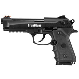Bruni Guns 331 Sport CO2-Luftpistole Kal. 4,5mm Stahl-BB Blowback mit Metallschlitten schwarz