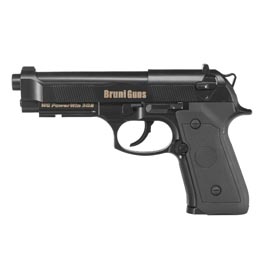 Bruni Guns Powerwin 302 CO2-Luftpistole Kal. 4,5mm Stahl-BB Non Blowback schwarz