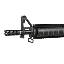 Cybergun FN Herstal M4 RIS CO2-Luftgewehr Kal. 4,5mm Stahl-BB Non BlowBack schwarz Bild 7