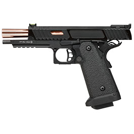 KLI Hi-Capa 5.1 Baba Yaga Beta CO2 Luftpistole Kal. 4,5 mm BB Vollmetall Blowback schwarz Bild 9