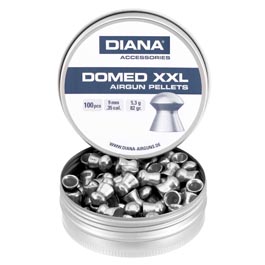 Diana Domed XXL Diabolo Kal. 9 mm Rundkopf 5,3 g 100er Dose