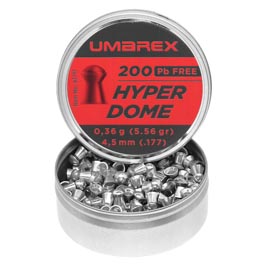 Umarex Hyperdome Diabolo Rundkopf Kal. 4,5mm 0,36 g 200er Dose