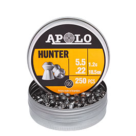 Apolo Hohlspitz Diabolo Hunter Kal. 5,5 mm 1,2g 250er Dose