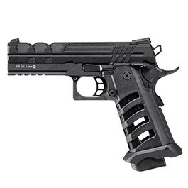 KLI Hi-Capa 4.3 Tartarus MK3 CO2 Luftpistole Kal. 4,5 mm BB Vollmetall Blowback schwarz