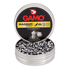 Gamo Magnum Energy Spitzkopf Diabolos geriffelt Kal. 4,5mm 0,49 Gramm 500er Dose