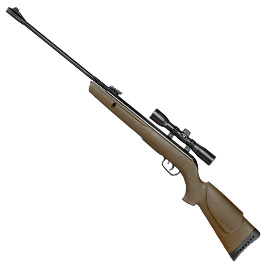 Gamo Big Cat 1000 E Barricade Luftgewehr Kal. 4,5mm Diabolo oliv inkl. Gamo Zielfernrohr WR 4x32