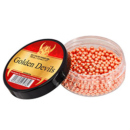 Kleinbild 2 Golden Devils Stahl-Rundkugeln Kal. 4,5mm 500er Dose