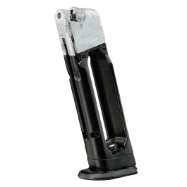 Ersatzmagazin fr Walther PDP Compact CO2 Luftpistole Kal. 4,5mm BB Blowback 18 Schuss schwarz