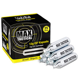 Max Tactical CO2-Kapseln 25 Stck je 12g