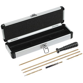 Megaline Laufreinigungs-Set f. 4,5 mm Luftdruck- und CO2-Waffen mit max. 700mm Lauflnge inkl. Aluminium Box