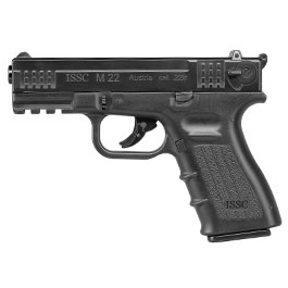 ASG ISSC M22 CO2 Luftpistole Kal. 4,5mm BB Blowback Metallschlitten schwarz