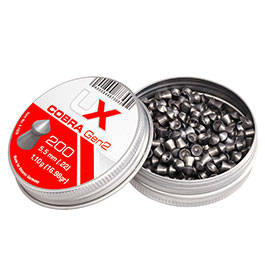 UX Spitzkopf Diabolos Cobra Gen2 Kal. 5,5mm 1,10g 200er Dose Bild 2