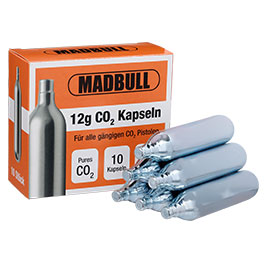 Madbull CO2-Kapseln 10 Stck je 12g