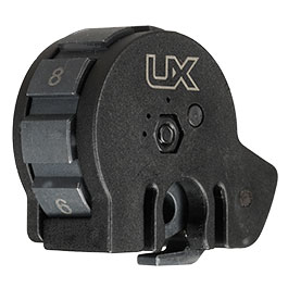 UX Trommelmagazin 10 Schuss Kal. 4,5mm Diabolo f. UX Synergis Elite Unterhebelspanner Luftgewehr schwarz