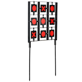 ASG Tic-Tac-Toe Multi-Drehscheiben Target mit 9 Ziele Stahlgestell schwarz