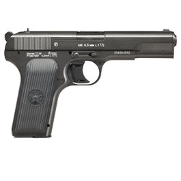 Borner TT-M CO2 Luftpistole Kal. 4,5mm BB Non-BlowBack Vollmetall grau Bild 3