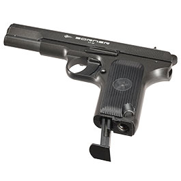 Borner TT-M CO2 Luftpistole Kal. 4,5mm BB Non-BlowBack Vollmetall grau Bild 6