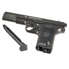 Borner TT-M CO2 Luftpistole Kal. 4,5mm BB Non-BlowBack Vollmetall grau Bild 7