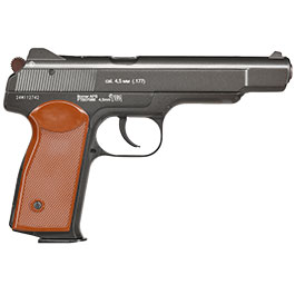 Borner APS CO2 Luftpistole Kal. 4,5mm BB BlowBack Vollmetall schwarz Bild 3