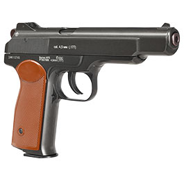 Borner APS CO2 Luftpistole Kal. 4,5mm BB BlowBack Vollmetall schwarz Bild 8