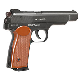 Borner APS-M CO2 Luftpistole Kal. 4,5mm BB Non-BlowBack Vollmetall schwarz Bild 11