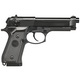 Borner 92 CO2 Luftpistole Kal. 4,5mm BB und Diabolo BlowBack mit Metallschlitten schwarz Bild 3