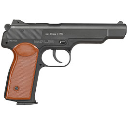 Borner APS-S CO2 Luftpistole Kal. 4,5mm BB Non-BlowBack schwarz Bild 3