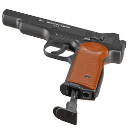 Borner APS-S CO2 Luftpistole Kal. 4,5mm BB Non-BlowBack schwarz Bild 6