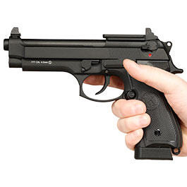 Kleinbild 3 KLI M92 Optic Ready CO2 Luftpistole Kal. 4,5 mm BB Vollmetall Blowback schwarz