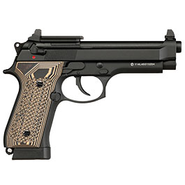 Kleinbild 5 KLI M92 Optic Ready CO2 Luftpistole Kal. 4,5 mm BB Vollmetall Blowback schwarz - G10 Grip Edition