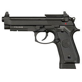 KLI M92A1 Optic Ready CO2 Luftpistole Kal. 4,5 mm BB Vollmetall Blowback schwarz