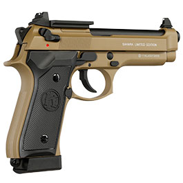 Kleinbild 6 KLI M92 Optic Ready Sahara LE CO2 Luftpistole Kal. 4,5 mm BB Vollmetall Blowback Desert Tan