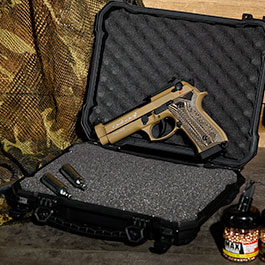 Kleinbild 1 KLI M92 Optic Ready Sahara LE CO2 Luftpistole Kal. 4,5 mm BB Vollmetall Blowback Desert Tan - G10 Grip Edition