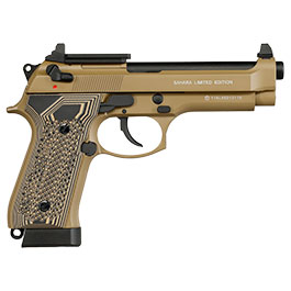 Kleinbild 5 KLI M92 Optic Ready Sahara LE CO2 Luftpistole Kal. 4,5 mm BB Vollmetall Blowback Desert Tan - G10 Grip Edition