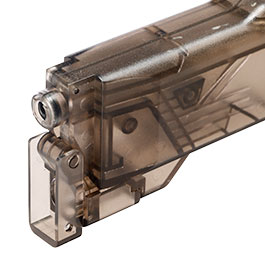 Kleinbild 6 KLI Standard Speedloader fr 200 4,5 mm Stahl BBs rauch-transparent - Upgrade Version