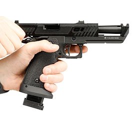 Kleinbild 11 KLI Hi-Capa 4.3 Dark Viper Optic Ready CO2 Luftpistole Kal. 4,5 mm BB Blowback Vollmetall Blackout schwarz