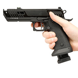 Kleinbild 3 KLI Hi-Capa 4.3 Dark Viper Optic Ready CO2 Luftpistole Kal. 4,5 mm BB Blowback Vollmetall Blackout schwarz